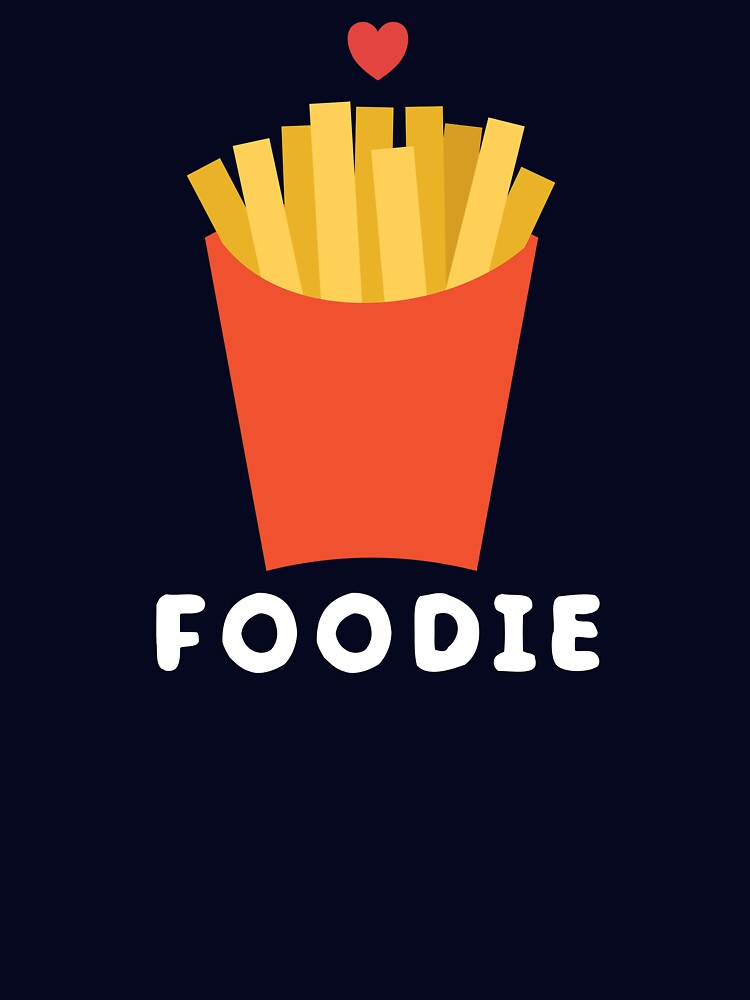 Whimsical and cute foodie fries by happinessinatee