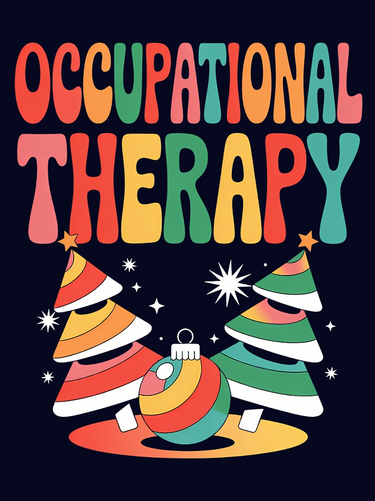 Occupational Therapy Christmas Tree Cake Therapist Assistant by gourpmerzihd