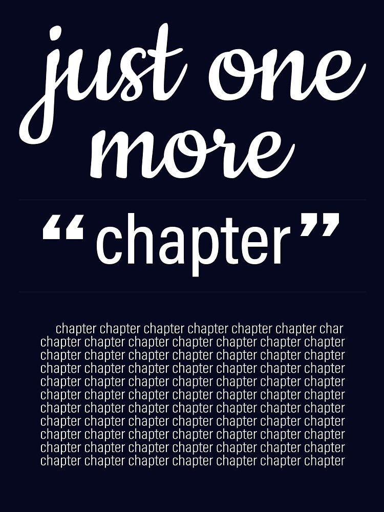 Just One More Chapter by mehdiab96