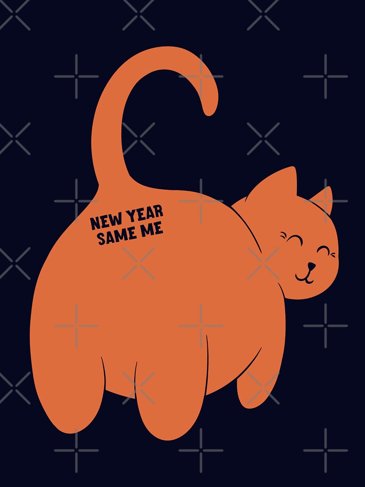 New Year, Same Me (cat butt) by WatershipBound