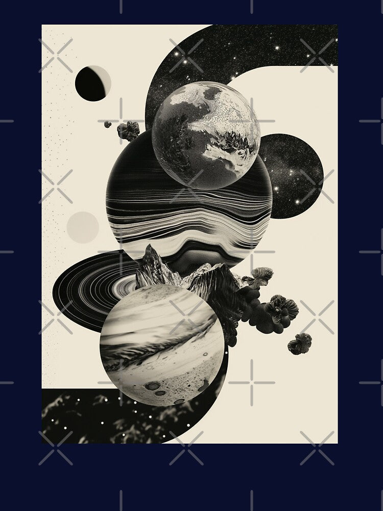 poster of planets by alwaysgrounded Unisex