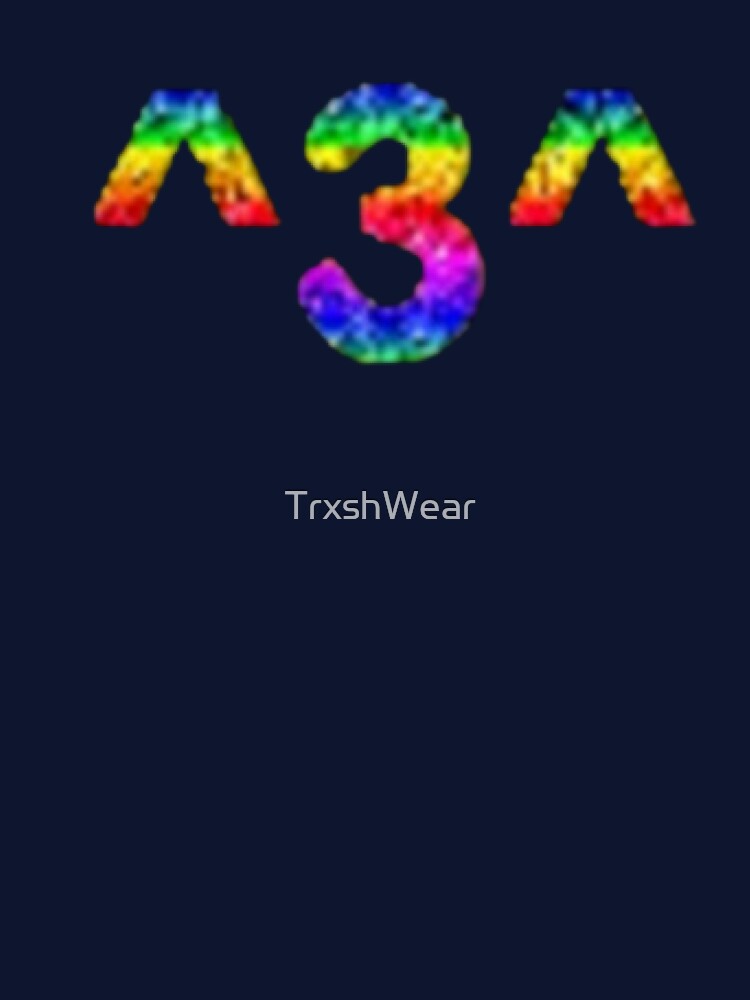 Cute Emoticon Text Face Y2K Aesthetic Retro Internet by TrxshWear