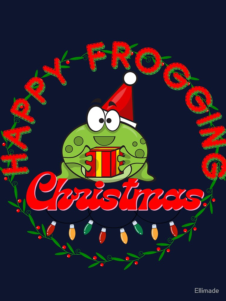 Happy Frogging Christmas by Ellimade