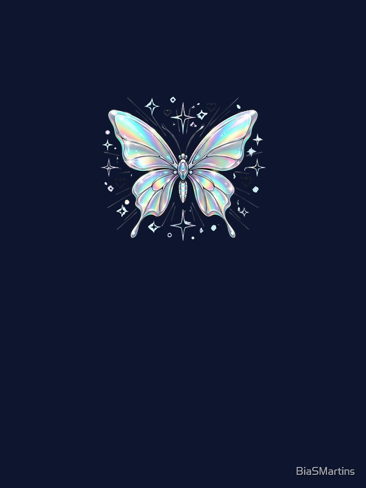The holographic futuristic butterfly by BiaSMartins