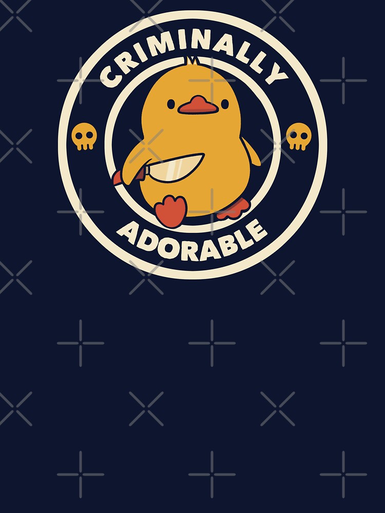 Criminally Adorable Funny Duck by Tobe Fonseca by Tobe Fonseca®
