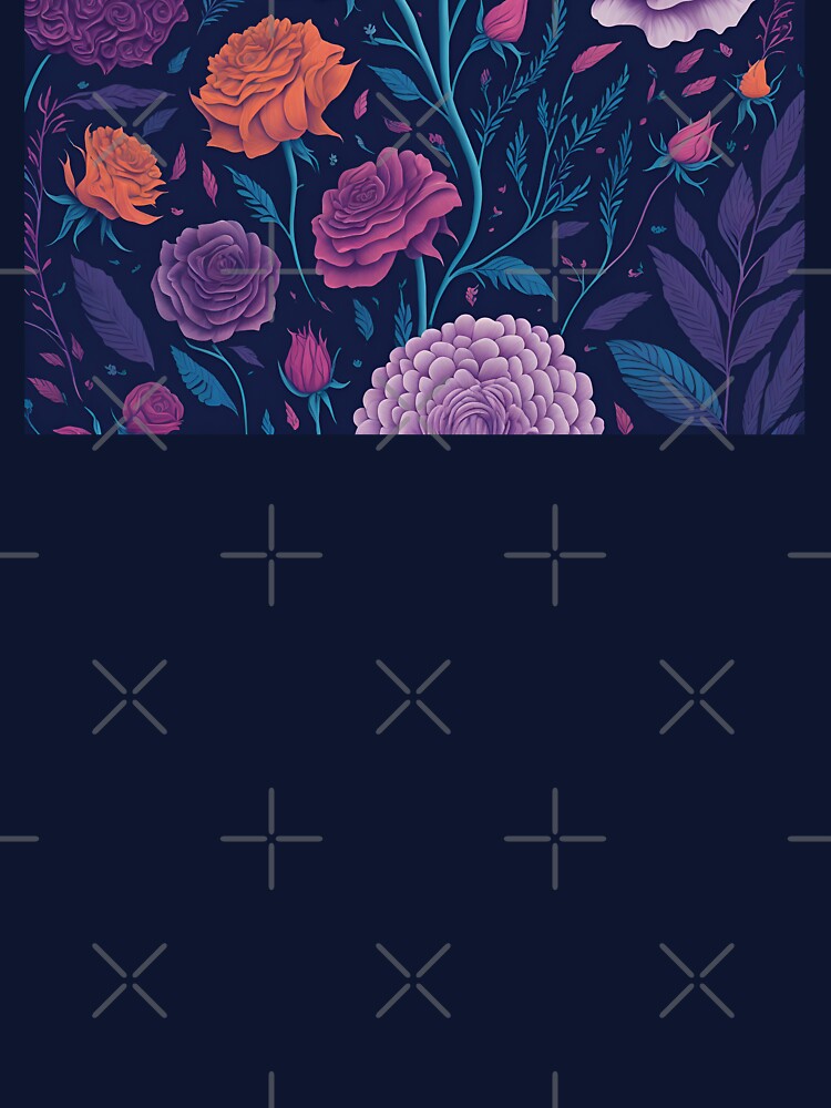 Neon Flowers  |  Vector Art by Sidewinder82