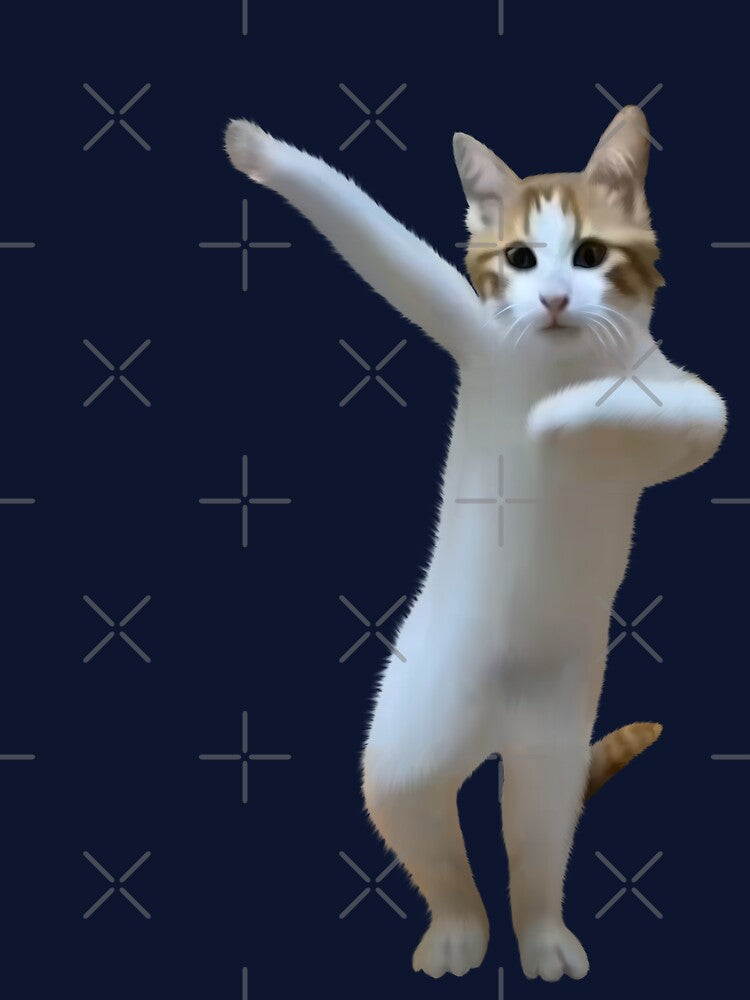 Dancing Cat meme, funny cat viral video by Prime_Store