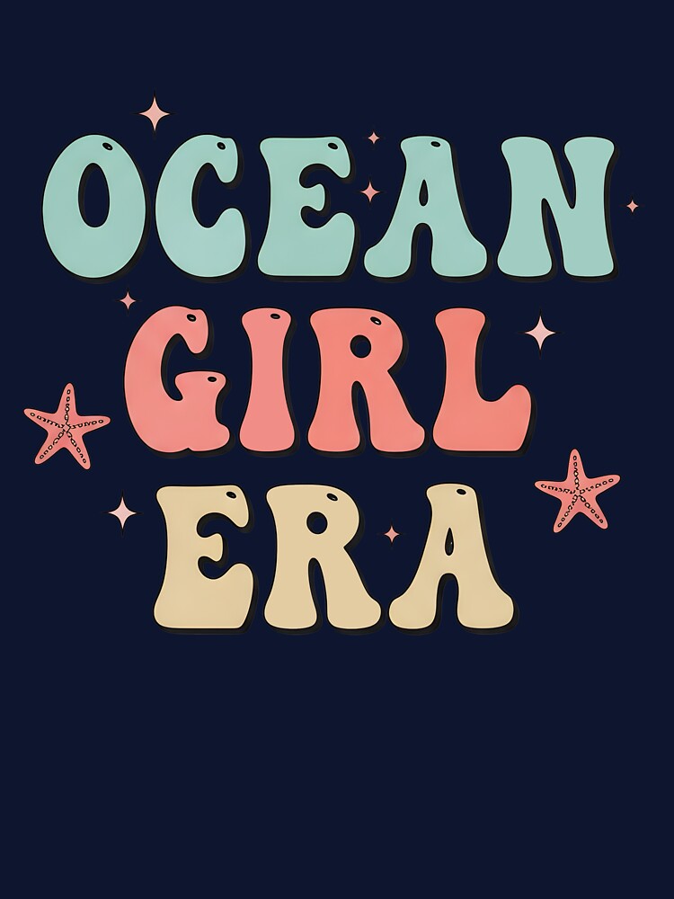 Ocean Girl Era – Coastal Identity Typography Design by Sea Gem