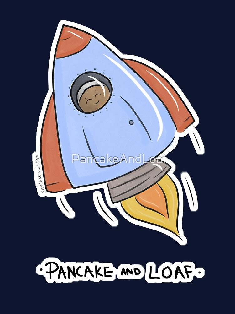 Happy Space Rocket by PancakeAndLoaf Unisex