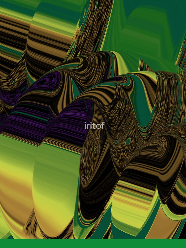 Brown & Green rolling colors by Iritof by iritof