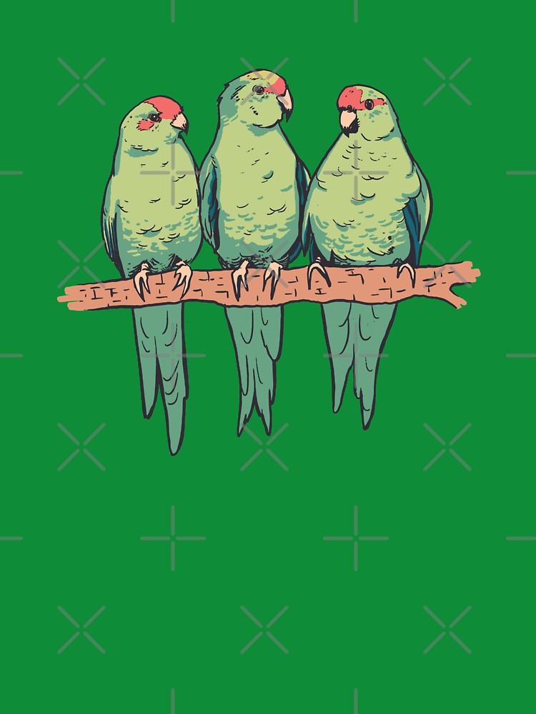 Red-crowned Parakeet by DerSenat