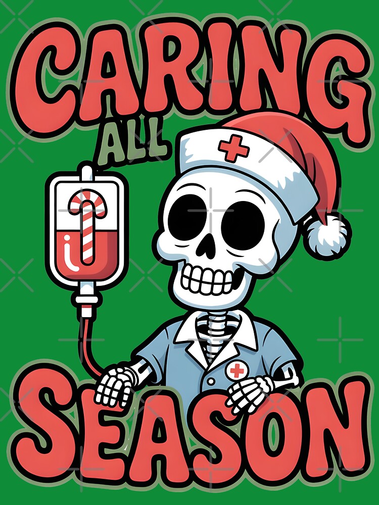 Caring All Season Practical Nurse Christmas by ClinicalHubs