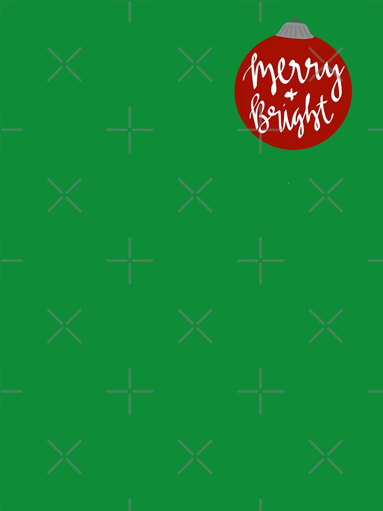 Merry and Bright Ornament by Mackenzie  Epperson