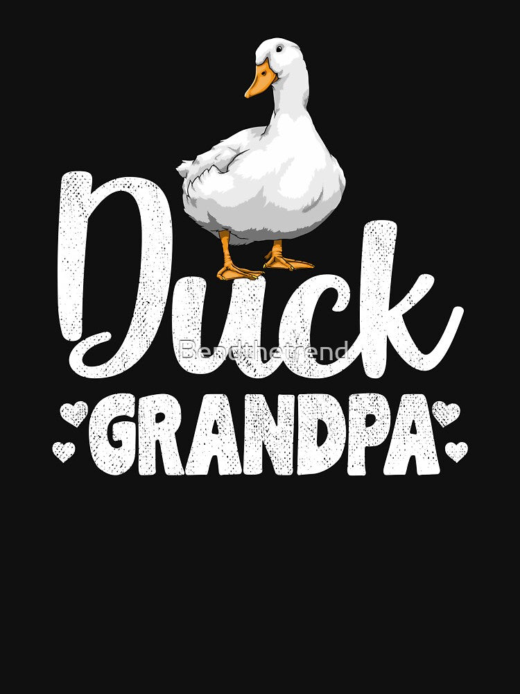 Duck Grandpa Funny Water Ducklings by Bendthetrend