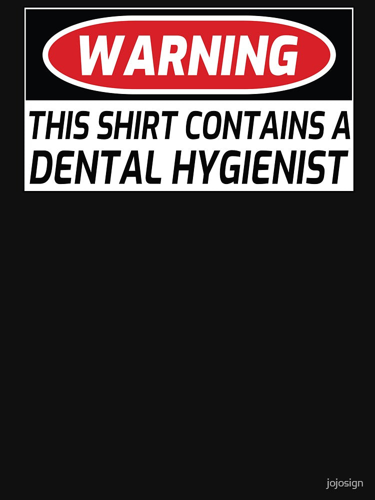 Dental Hygienist At Work Funny Dental Hygienist Job by jojosign