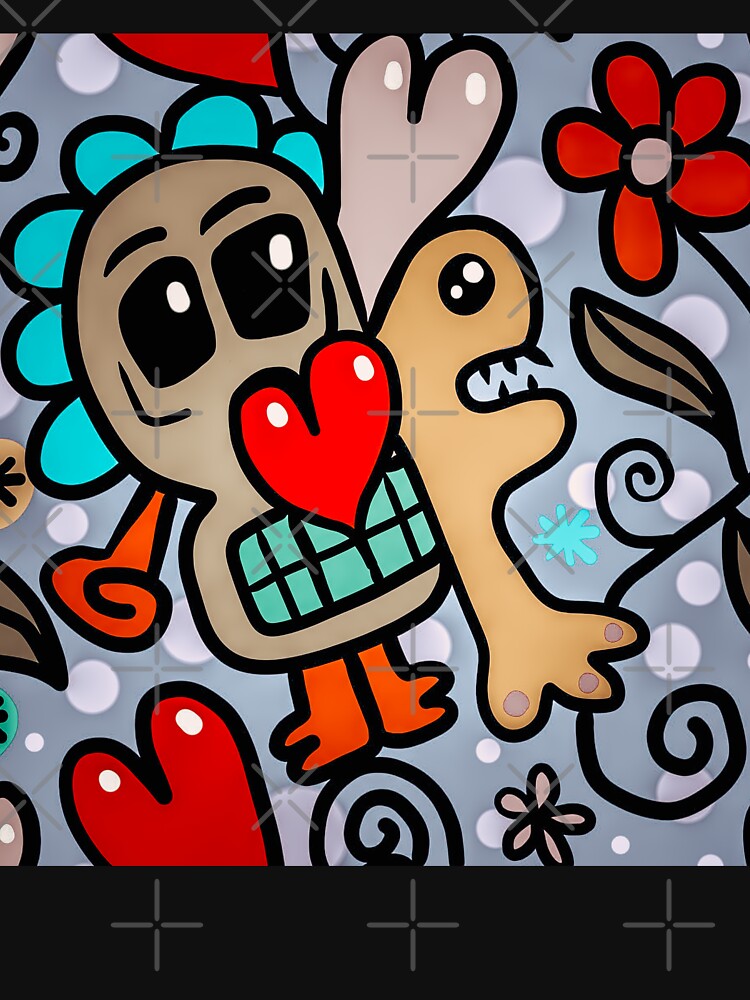 partygoer skeleton doodle by sbsteam2000