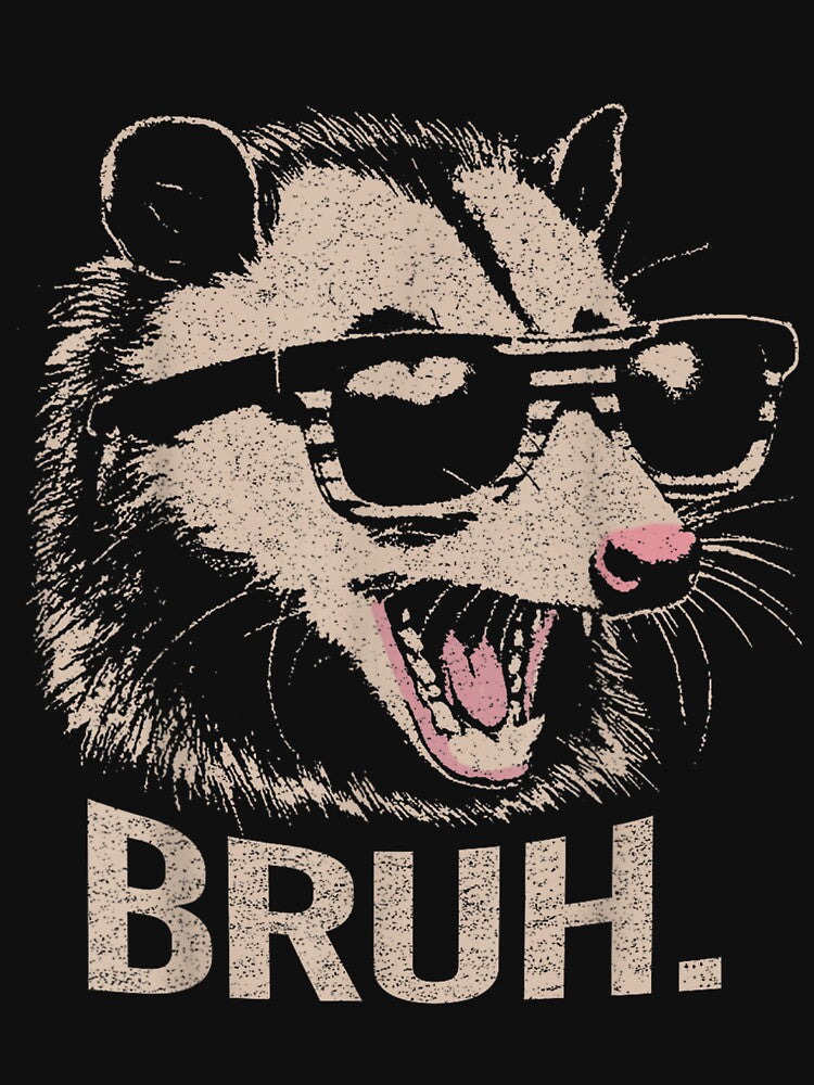 Bruh Opossum Funny Sunglasses Possum Lover Teens Slang Meme , Opossum Goft For Mom Dad Kids by Opossum GIFT ★★★★★