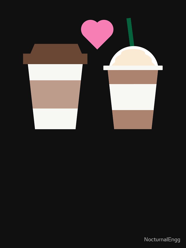 Coffee & Frappe Love | Coffee Lover by NocturnalEngg