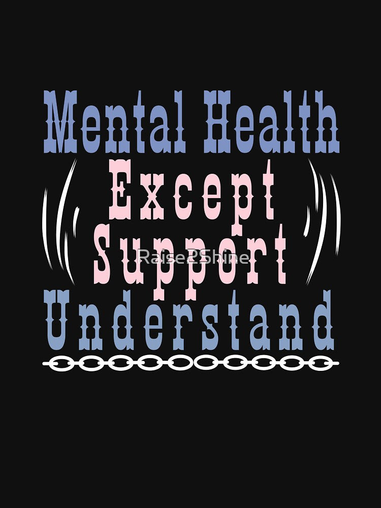 Mental Health Awareness Support - Groovy Retro Design by Raise2Shine