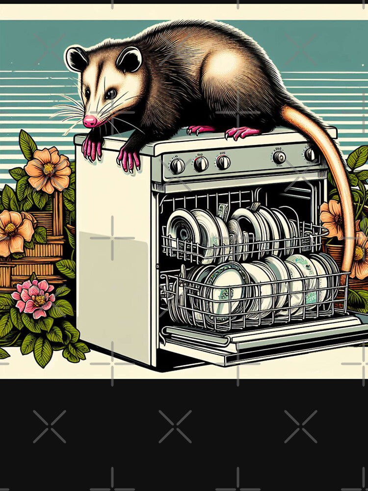 Dishwasher Possum by clintang