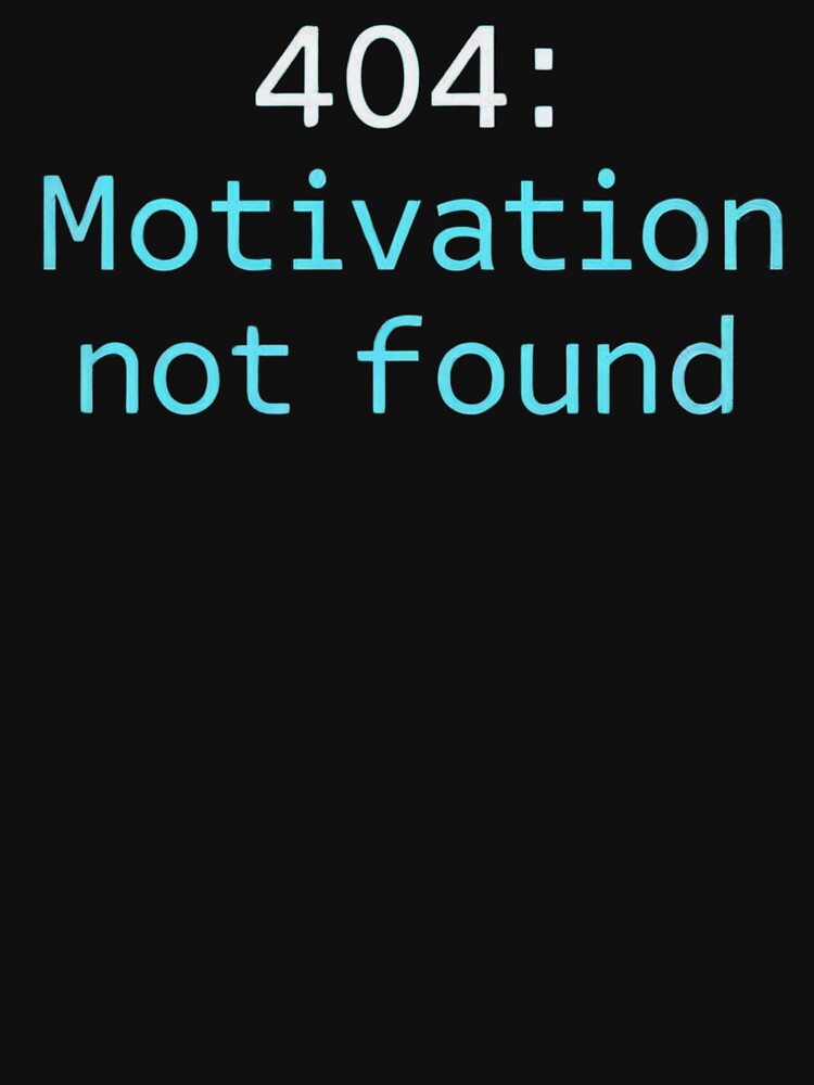 404: Motivation not found by [ATS]
