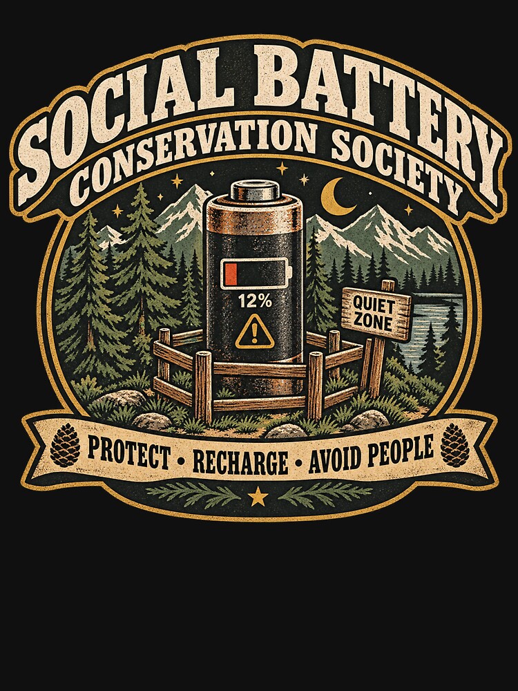 Social Battery Conservation Society by OriginalGamer55