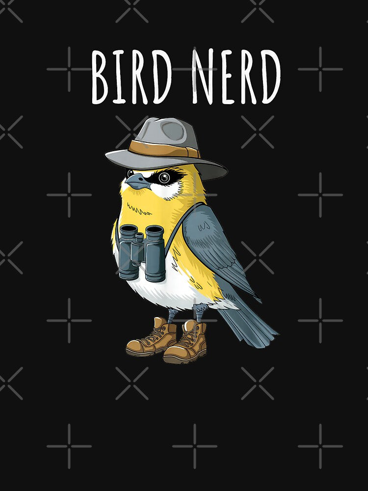 Bird Nerd Funny Birdwatcher With Binoculars Hat by XuanhieuBp Unisex