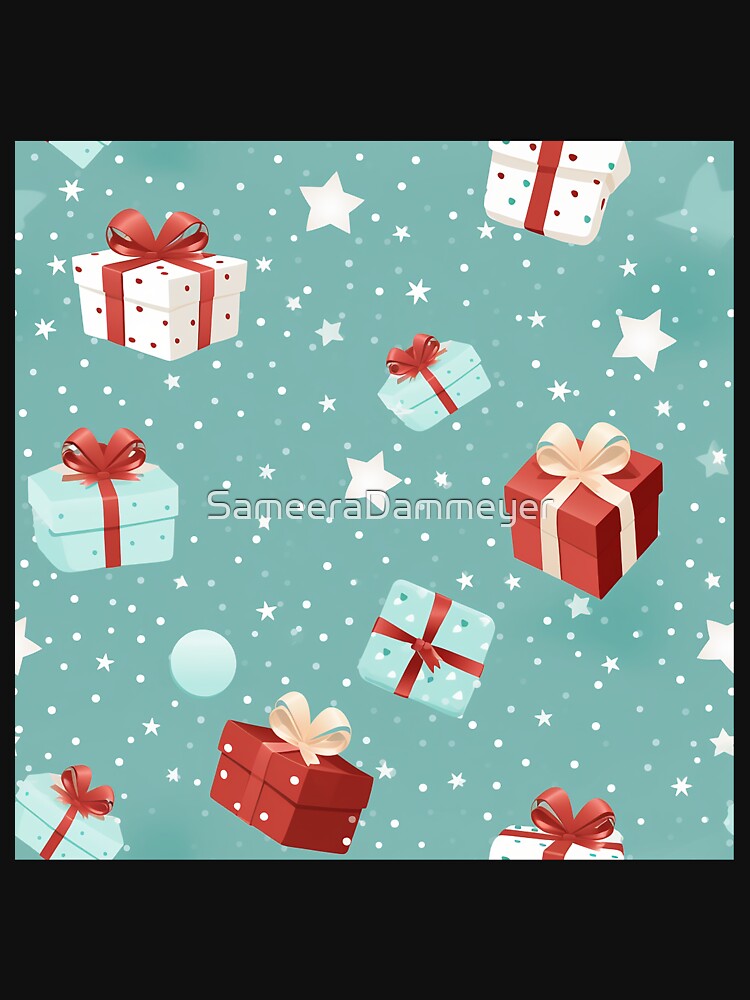 Cute Christmas Pattern | Santa, Jingle Bells, Snowman by SameeraDammeyer