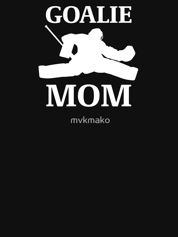 Cool Ice Hockey Goalie Mom Gear by mvkmako