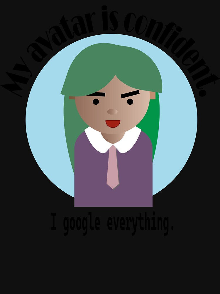 my avatar is confident, girl by MadebyDi