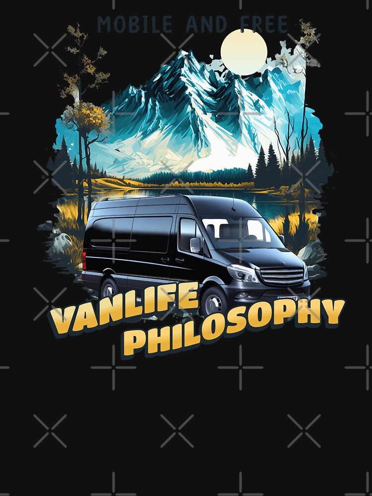Mobile and Free: Van Life Philosophy by edesignprints