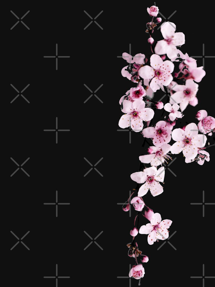One-side Cherry Blossom Branch by nicked2 Unisex