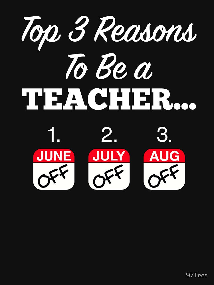 Funny Teacher Life Shirt for Teachers | Gift for Teachers by 97Tees