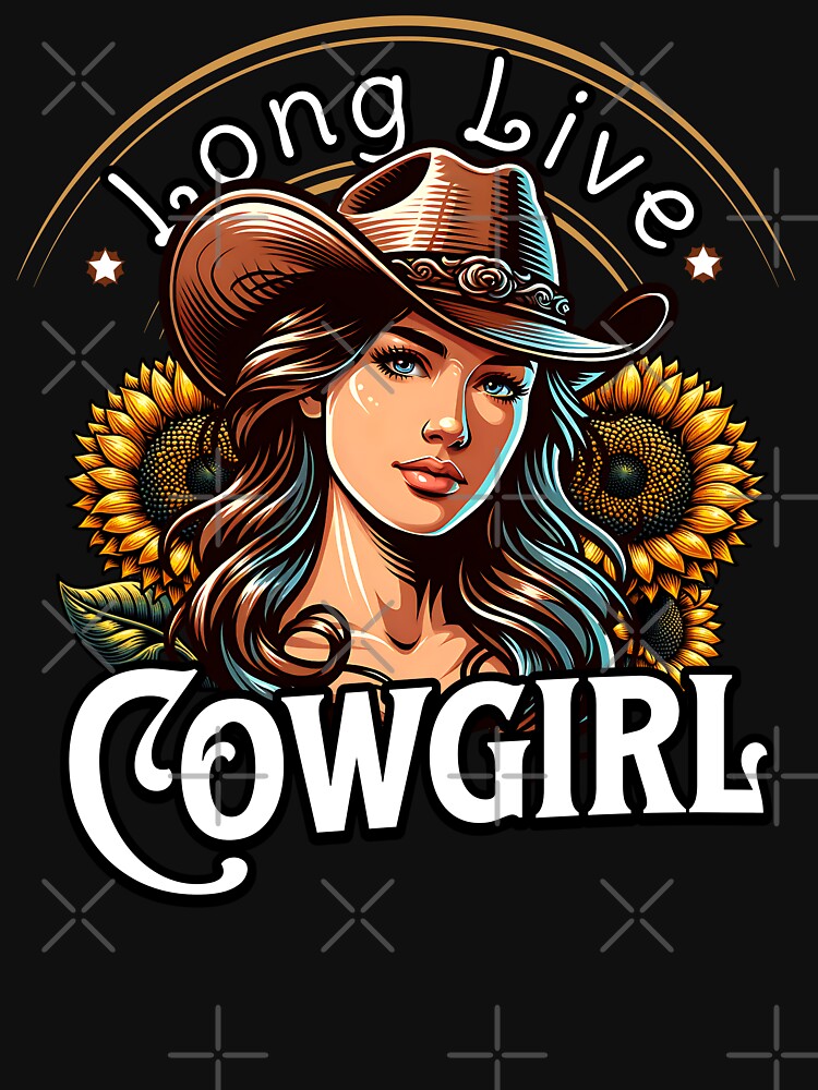 Long Live Cowgirl Art by Belarte.shop