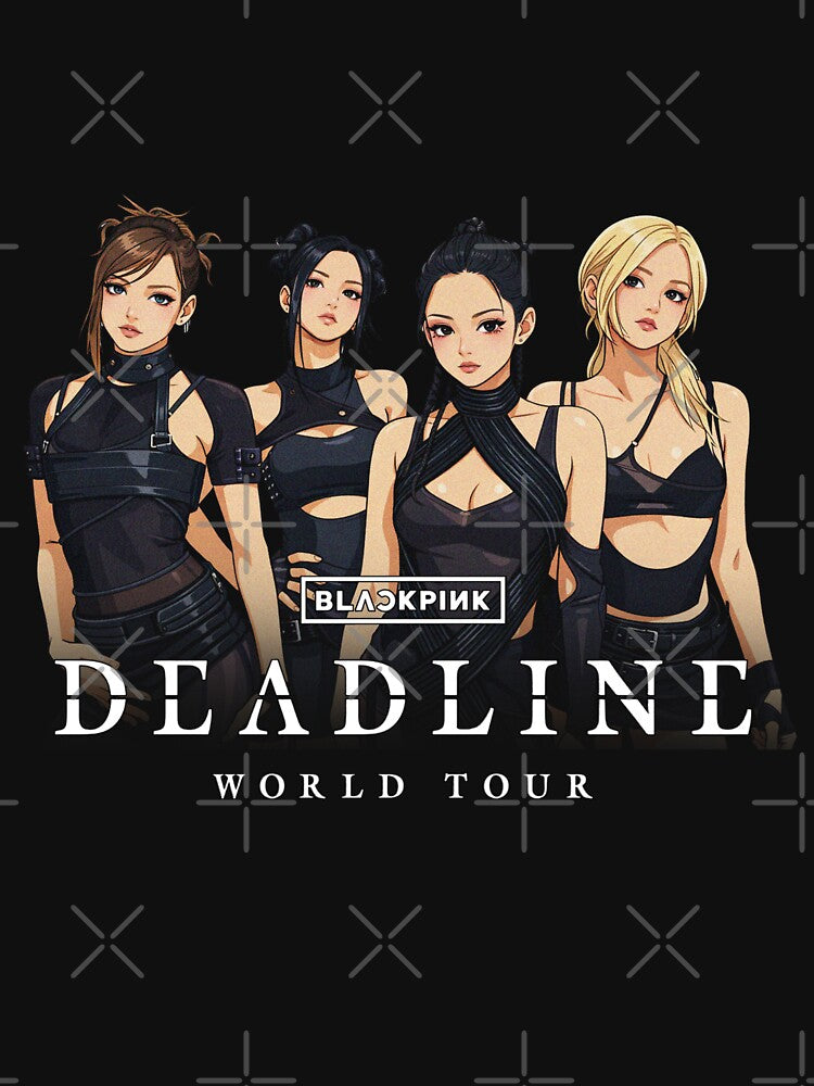 BlackPink Deadline World Tour - Anime by mangapopstudio Unisex