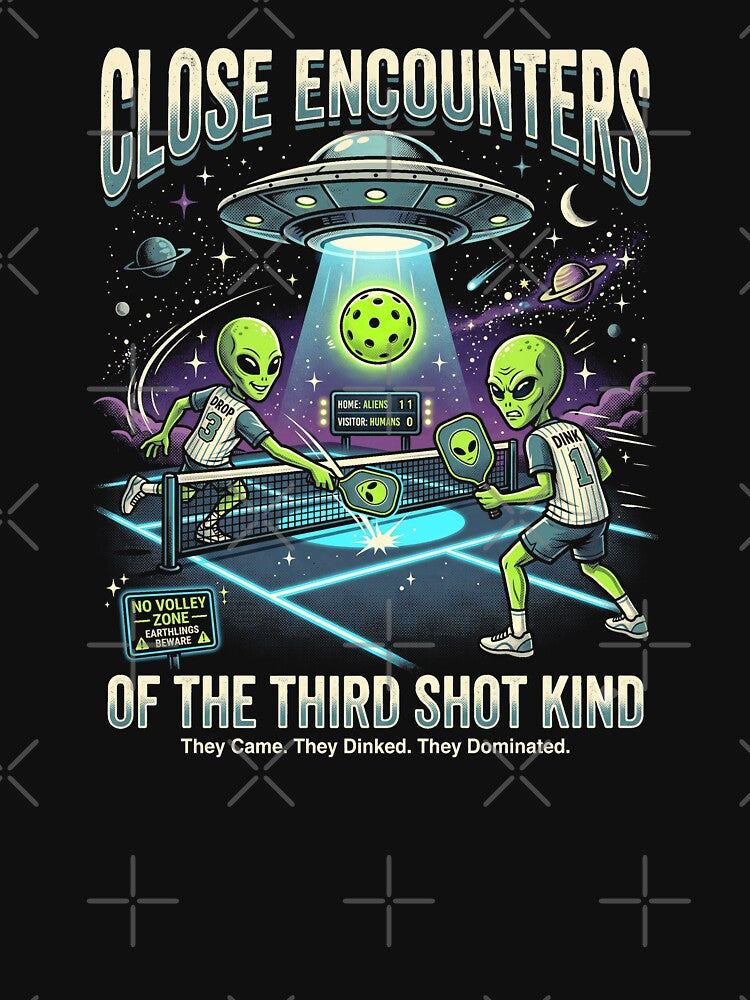 Alien Pickleball by IndieQuill