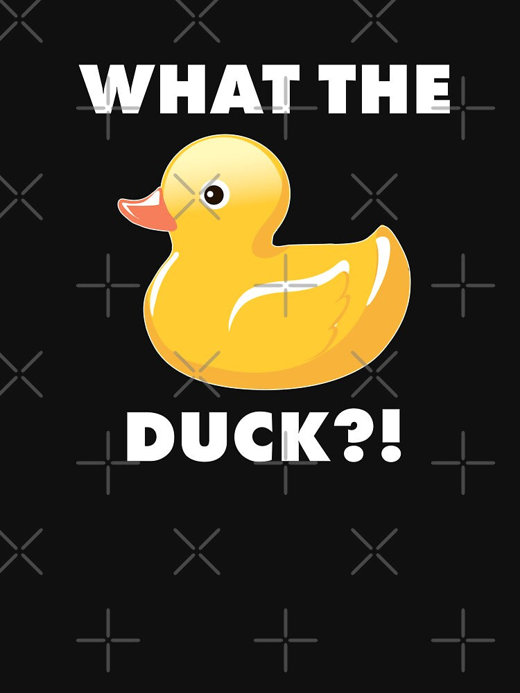 What the Duck?! Funny Duck Shirts by Teemaniac