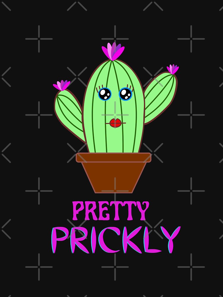 Catcus plant lady |Pretty Prickly cactus |Pretty Funny by droolingdreams