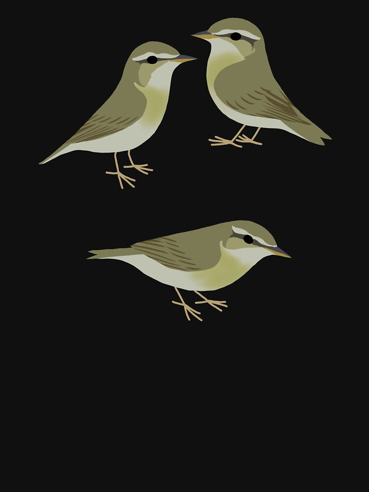 Funny Birds Warbler by alwe-designs