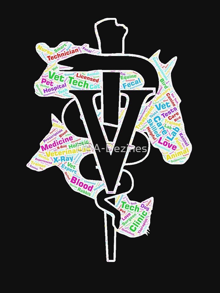Vet Tech word cloud by DBA-Dezines
