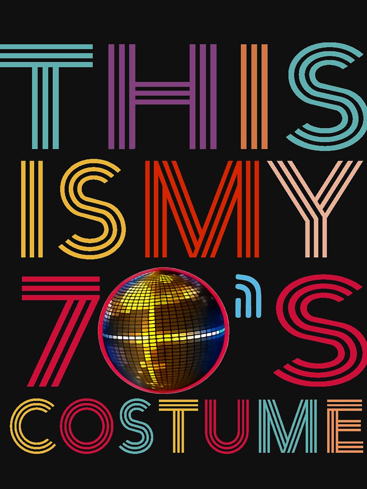This Is My 70's Costume Retro by victorshopp