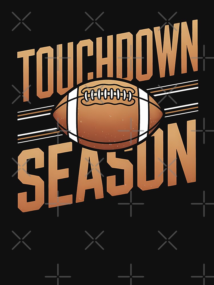 Funny Womens Game Day Touchdown Season Football Mom by 07Art
