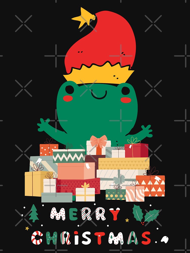 Kawaii Frog Christmas by Celebrity-go