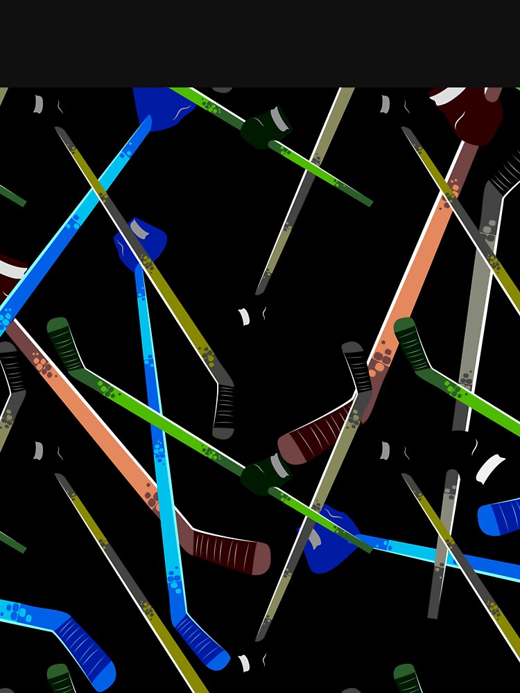 Colorful Ice Hockey Stick by LucianaShop