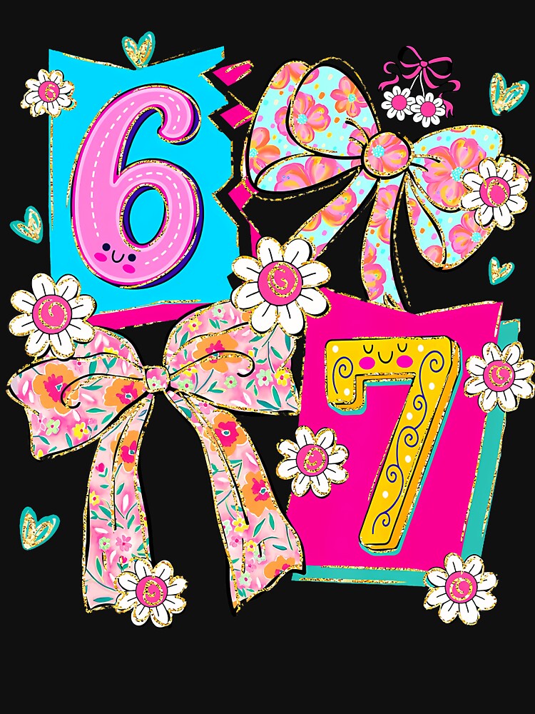 Funny 67 Coquette Bow For Girly Aesthetic Lovers by JenniferJanice