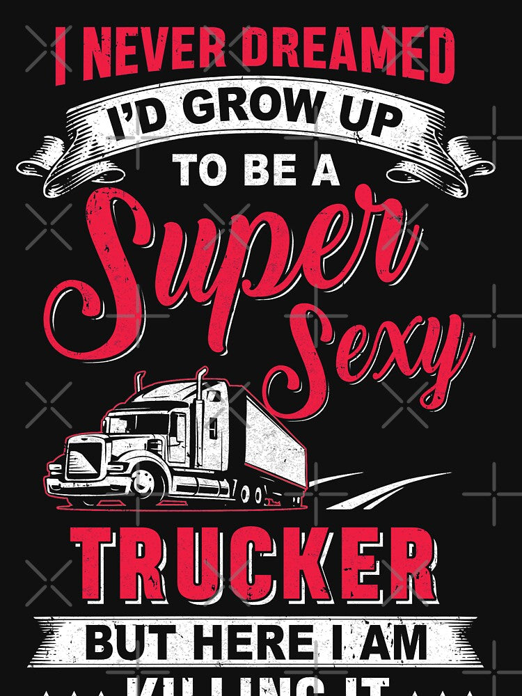 Truck Driver Gift Semi Big Rig Trucking Trailer Funny Driver by CreativeGift
