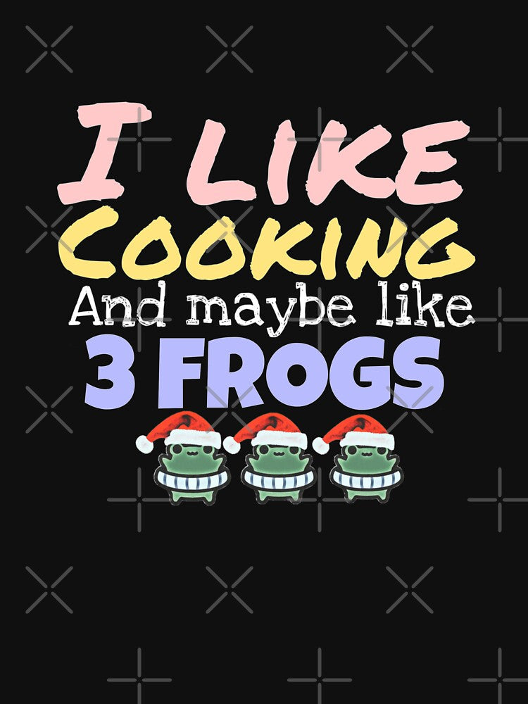 I like cooking and maybe like 3 frogs by salahnewdesign