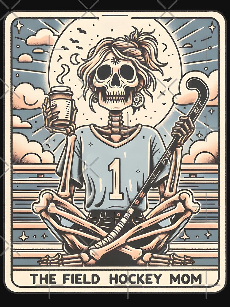 The Field Hockey Mom Tarot Card by DavidCloud