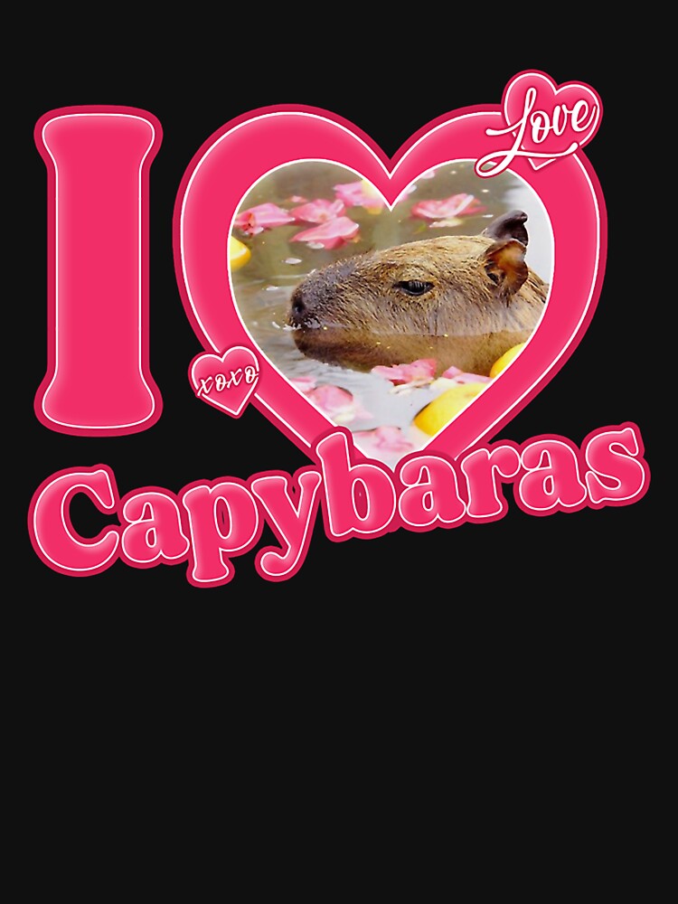 i love capybaras by HulonSoppitt