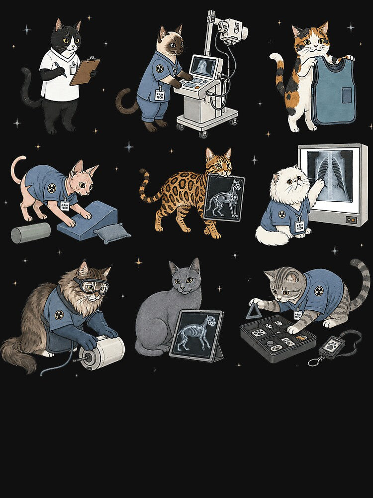 Feline Veterinary Professionals Vet Tech Animal Doctor by BrockmeyeSB